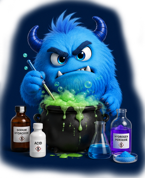 Chemical Monster Angry