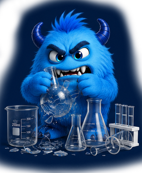 Glass Monster Angry