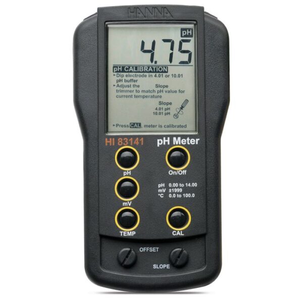 HI8314-1 Analog pH Meter, Portable