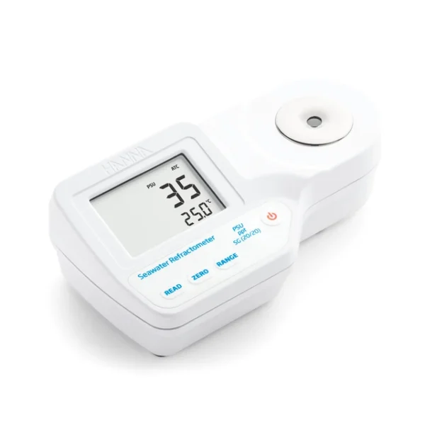 HI96822 Digital Refractometer for Seawater Analysis