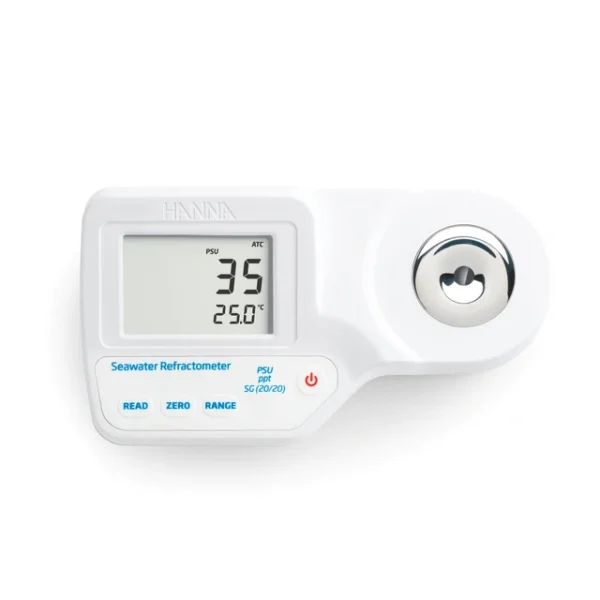 HI96822 Digital Refractometer for Seawater Analysis