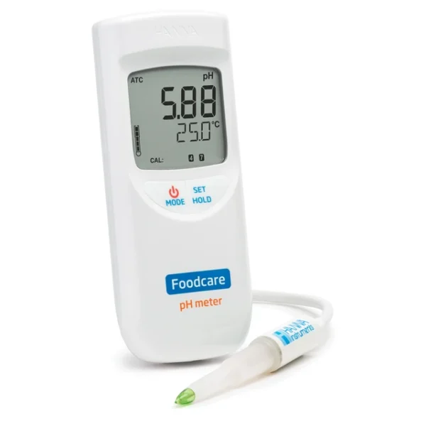 HI99161 pH Meter, Portable for Solid/Semi Solid Measurements